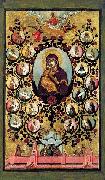 Simon Ushakov Praise to Icons of Virgin Mary of Vladimir. china oil painting artist